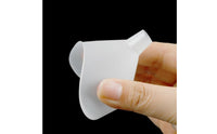 Hygienic Disposable Spirometer Mouthpiece Universal Vital Capacity Mouthpiece Individually Wrapped Lung Capacity Tester Nozzle Leak-Proof for Students, Physical Examinations