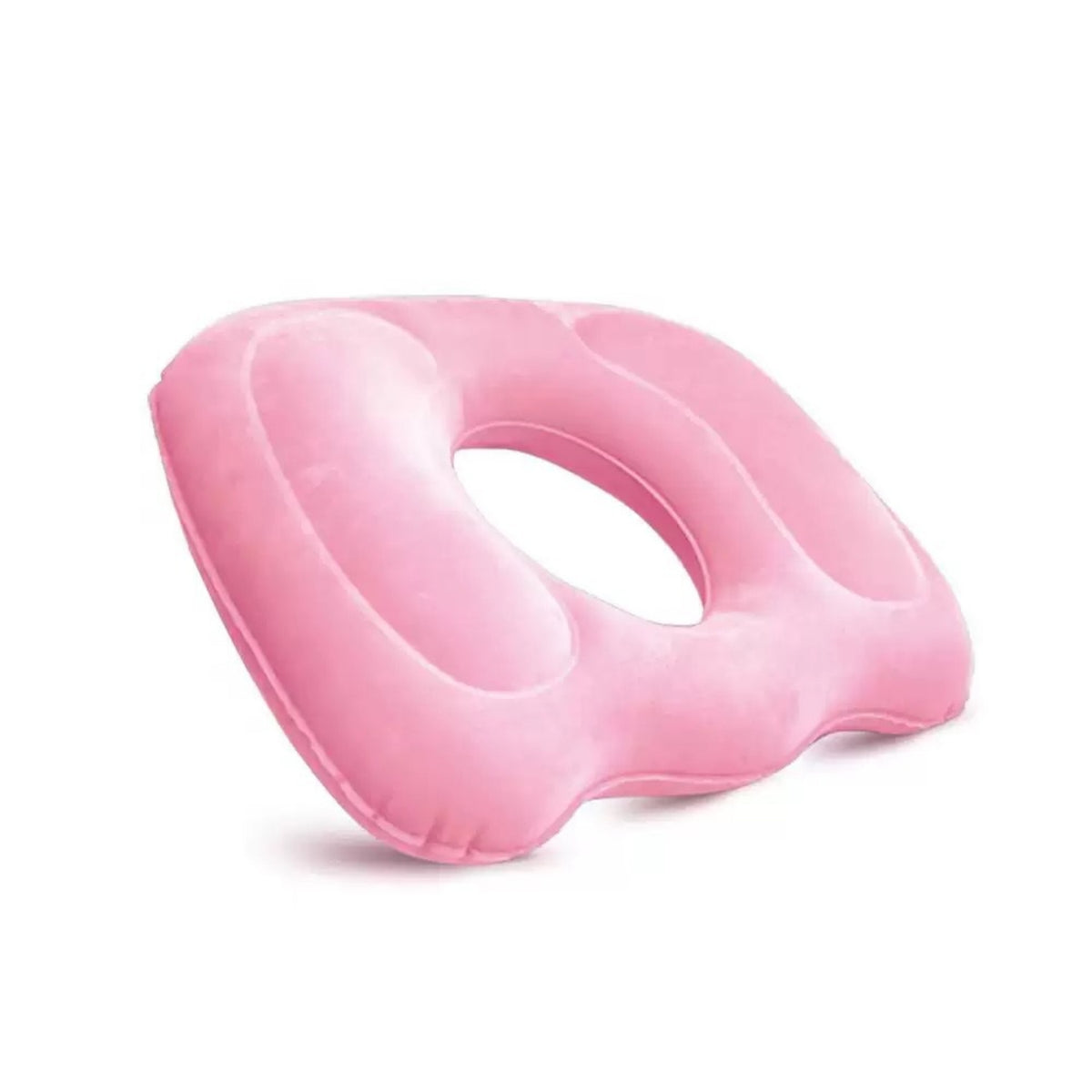 Inflatable Donut Cushion Pressure Relief Inflatable Seat Cushion Donut Pillow Contoured Portable for Wheelchair Users