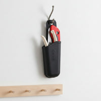 Open-Top Pruning Shear Sheath Heavy-Duty Rubber Pruning Saw Sheath Compact Tool Sheath with Belt Loop Molded Fit for Gardening