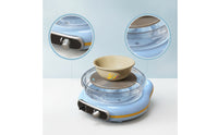 Portable Electric Pottery Wheel Adjustable Speed Pottery Wheel with Splash Guard Compact Appliance Low-Noise for Beginners, Hobbyists, Home Practice, Classroom