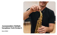 Replacement Part Saxophone Neck Screw on-the-Moveld-Colored Finish Instrument Accessory Finger Tightening Fastener Long-Lasting for Saxophonists, Musicians, Music Students, Portable Adjustments, Live Performance