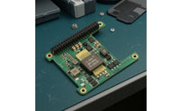 Network-Powered Accessory board+ HAT Module Compact Power over Ethernet Hat Green