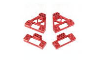 4 Pieces Shock Mount :12 Scale Shock Absorb Bracket Rigid Damper System Mount for RC Builders