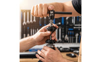 Bike Headset Press CNC Machined Bottom Bracket Press Anodized Headset Installation Tool for Bike Mechanics, Cyclists, Workshop, Home Garage
