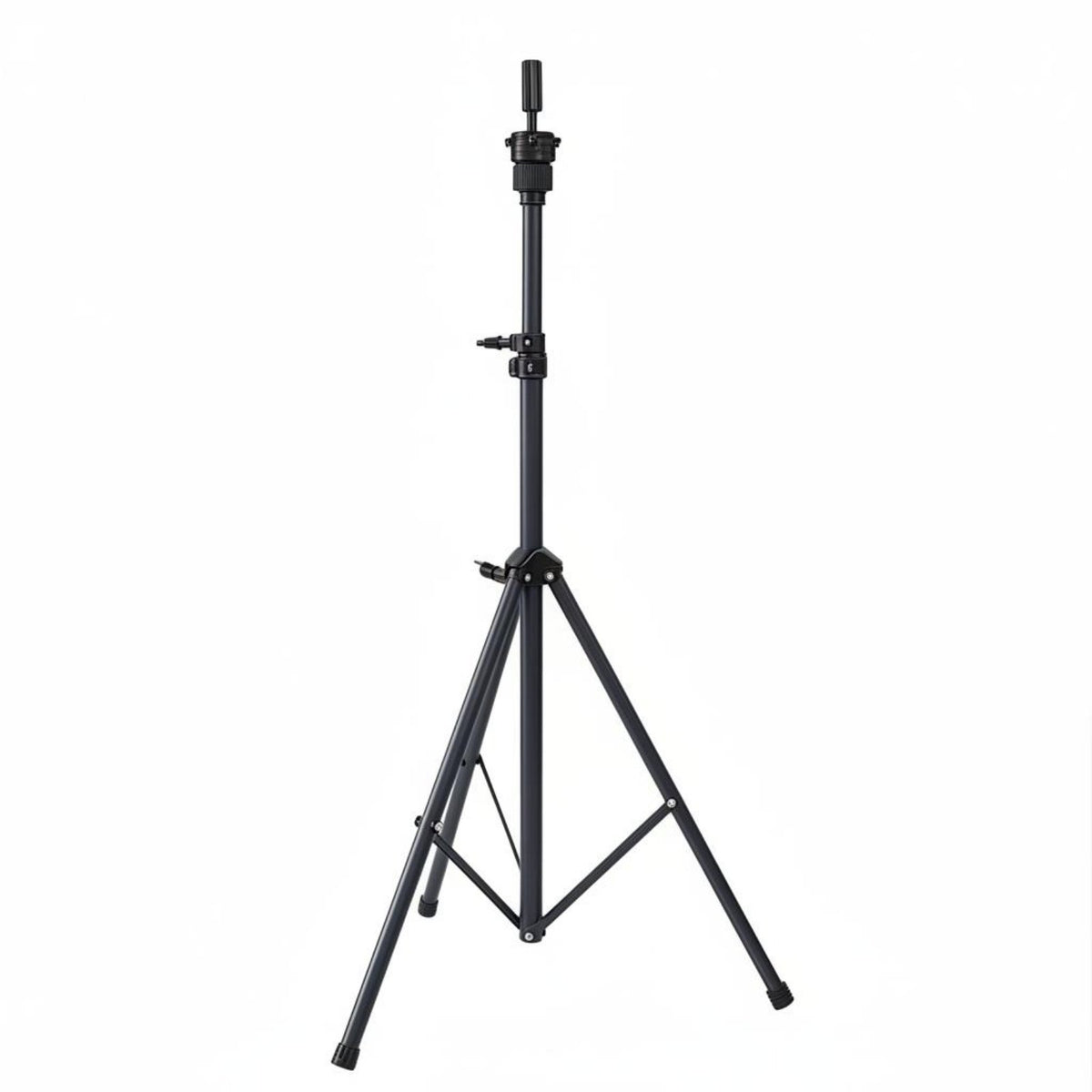 Anti-Slip Feet Mannequin Head Tripod Stand Heavy Duty Cosmetology Training Head Stand Portable Hairdressing Equipment 360 Degree Rotation for Barbers, Salon, Beauty School, in-Home Practice