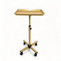 Salon Tray Cart Space Saving Service Cart Stable Trolley for Hair Stylists, Nail Technicians, Beauty Parlors