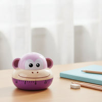 Cartoon Kitchen Timer Mechanical Animal Kitchen Timer Manual for Kids, Students, Learning, Classroom