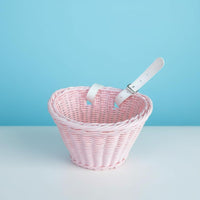 Children's Front Handlebar Basket Easy Installation Kids Bike Basket Cute Design