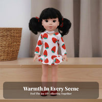 14 Inch Doll Clothes Imaginative Play Doll Pajama Set Great Gift Toy Accessory for Girls, Kids, funny time,