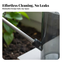 Comfortable Handle Long Spout Watering Can Easy to Fill Indoor Plant Watering Pot Modern Design for Gardeners, Garden, Balcony, Office