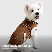 Comfortable Small Dog Winter Jacket Skin-Friendly Winter Dog Coat Easy On and Removed for Young Dogs, Daily Wear, Walking, Outdoor
