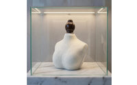 Necklace Bust Display Stand Fine Weave Jewelry Mannequin Stand Lightweight Retail Fixture