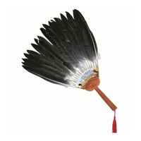 Handmade Goose Feather Fan with Tassel Decorative Feather Hand Fan with Tassel Elegant Traditional for Dancers, Photoshoots