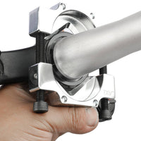 Headset and Bottom Bracket Cup Remover CNC Machined Bike Crown Race Removal Tool Hardened Steel for Cyclists, Workshop, Garage