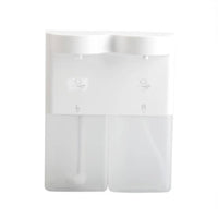 Automatic Soap Dispenser, Dual-Head Liquid & Foam, Touchless Wall-Mount, Adjustable Output, Modern Minimalist