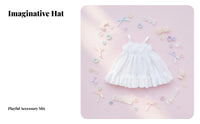 Doll Suspender Dress Handmade OB11 Pinafore Simple to Wear to Wear Toy Accessory for Hobbyists, Display