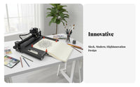 High Precision Automated Handwriting Device APP Control Autopen Writer PC & Mobile Compatible Writing Machine Low Noise Operation for Office Workers, DIY Enthusiasts, Classroom, School, Study Room, Art Studio