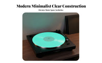 Acrylic Turntable Mat Anti-Static 12 Inch Vinyl Player Mat Universal Fit