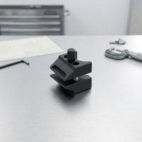 Two-Block Wedge Ball Joint Separator Compact Ball Joint Separator Tool Angled Faces Black Metal