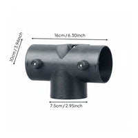 75mm T Fitting High Temperature Resistant Parking Heater Fitting Material Tee-Shaped Heater Tee