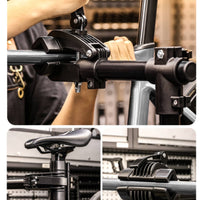 Foldable Bike Repair Stand Height Adjustable Bike Repair Stand Heavy Duty Bike Workstand Stable for Workshop