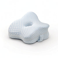 Memory Foam Knee Pillow Removable Knee Pillow with Strap Ergonomic for Bed Rest