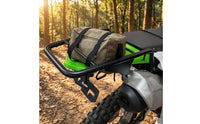 Motorcycle Rear Cargo Rack Stable Motorcycle Rear Luggage Rack Rust Resistant Luggage Carrier for Motorcyclists, Trail Riding, Commuting