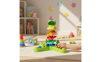 Frog Track Toy Interactive Play Rotating Ball Track Game Early Learning for Young Children