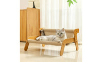 Raised Cat Lounge Lightweight Cat Sofa Cozy Kitty Lounge Chair Sturdy for Cats, Small Pets, Living Room