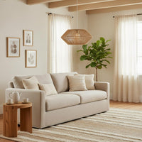 Rustic Design Woven Paper Rope Lampshade E26 Compatible Rattan Design Lamp Shade Lighting Accessory for Entryway