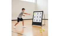 9 Hole Target Net Easy to Install Numbered Pitching Net Portable Baseball Throwing Target for Beginners