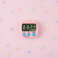 Countdown Wecker LCD Display Digital Kitchen Alarm Clock Cooking Timer Magnetic Attachment Portable Stopwatch User-friendly Suitable for Seniors Kids Cooking Study