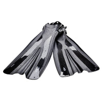 Openrear-Adjustable Fins with Adjustable Strap Easy-to-Adjust Long Fins Lightweight for Swimmers, Diving