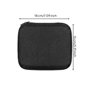 Safeguarding Camera Case with Mesh Pocket Portable Storage Case with Mesh Pocket Compact Shockproof for Travelers
