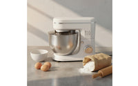 Multi Function Electric Stand Mixer Splash Guard Planetary Mixer Stainless Steel Bowl Kitchen Appliance Heavy Duty for Home Bakers, Caterers, Bakery, Restaurant