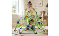 Geodesic Climbing Dome Multi-Sided Base Indoor Climbing Dome Light-Colored for Children