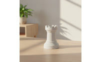 Chess Rook Pen Holder Matte Pen Cup Desk Holder Sculptural Organizer Lightweight for Students, Study Room