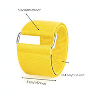 Adjustable Three-Legged Race Straps Reusable Three-Legged Race Band Stretchable Cooperative Game Strap Heavy-Duty for Students, Field Day, Team Building