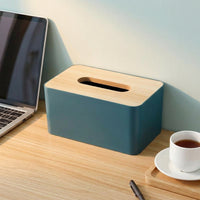 Tissue Box Holder for Bathroom Decor and Home Office, Rectangular Tissue Boxes with a Solid Base, Purple Red Napkin Dispenser, 16x12x9cm Plastic