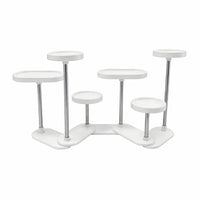 Multi-Level Figurine Display Rack 6-Tier Figurine Display Shelf Stable Holder Sturdy for Collectors