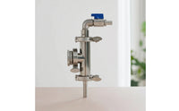 Food Grade Steam Condenser with Weldless Fitting Indoor Steam Condenser with Tri Clamp Simple Brewing Equipment Inexpensive for Homebrewers