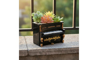 pianos Planter Luxury Look pianos Flower Pot Decorative Design Resin Planter for Park