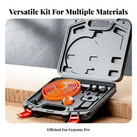 Cuts Multiple Materials High Precision Cutting Downlight Installation Tool Teeth for Woodworkers, Carpenters, Electrical Work