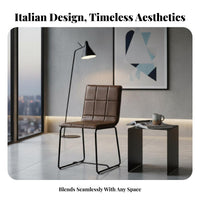 Retro design Upholstered Shell Chair Original Design Home Seating Thickly Cushioned Minimalist Aesthetic for Interior Designers, Apartment Dwellers, Dining Room, Kitchen, Waiting Area, Bedroom