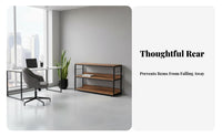 Large Capacity Multi-Tier Floor storage capacitySaving bookshelf uncovered Design Storage Rack minimalist design for Book Lovers, amethodice Workers, household owners, Study Room, Bedroom, Hallmethod, Kitchen