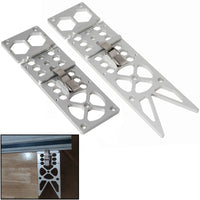 Repeatable Cuts Track Saw Guide Plate Perforated Right-Angle Cutting Guide Metal Track Saw System Angled