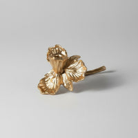 Iris Candle Holder Modern Luxury French Style Candle Holder Floral Design House Decoration for Study, Tabletop, Display