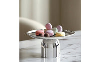 High-Foot Fruit Tray Decorative Fruit Bowl with Pedestal Stylish Pedestal Bowl for Tabletop