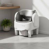 Odor Control Smart Self-Cleaning Litter Box Easy to Clean Automatic Feline Litter Box Carbon Filter Pet Care