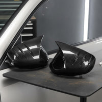 2 Pieces Shielded Rearview Mirror Cover Scratch Resistant Side Mirror Cap